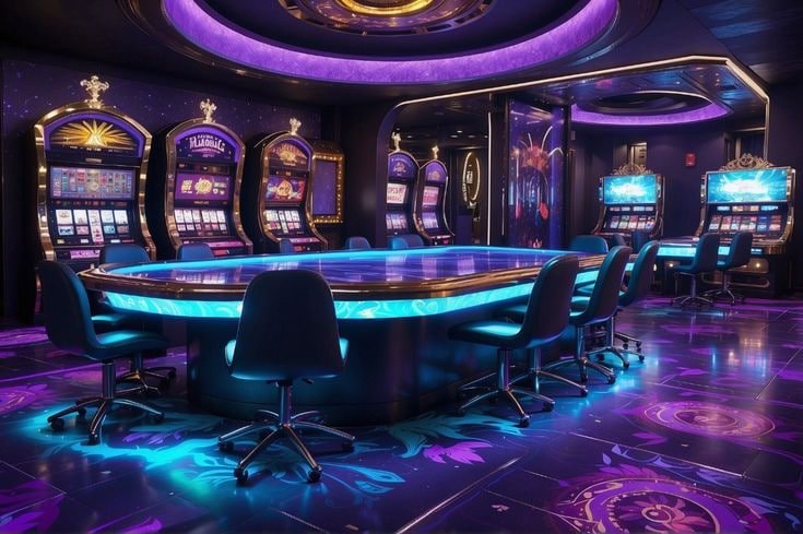 Dealer profesional kami siap melayani pemain di meja Buffalo King