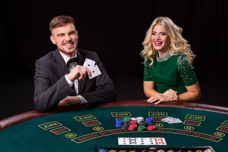 Meja live dealer duniagame dengan tampilan studio profesional selama periode Piala Asia